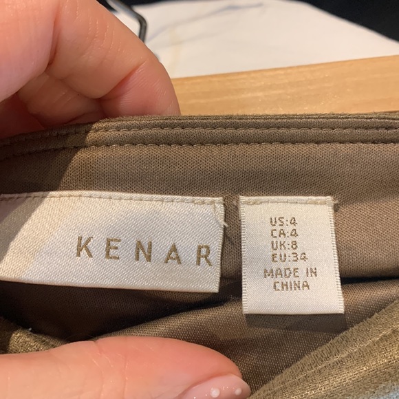 Micro suede patchwork skirt - Picture 5 of 5